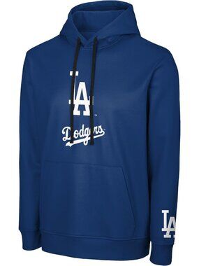 Men's MLB Logo Pullover Hoodie Sweatshirt | Cozy Polyester, Stylish Design